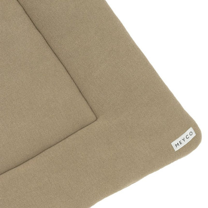 Meyco Boxkleed Knit Basic Taupe koop je bij Babywinkel