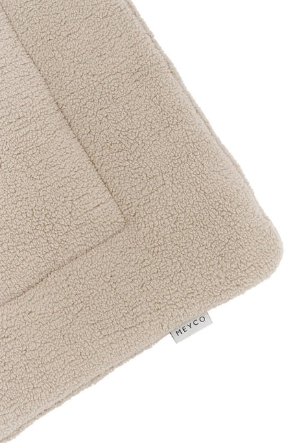 Meyco Boxkleed Teddy Sand 80X100cm koop je bij Babywinkel