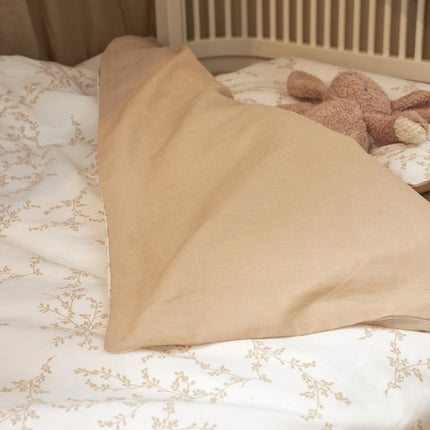 Meyco Dekbedovertrek 100X135cm Branches Sand koop je bij Babywinkel