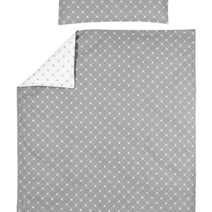 Meyco DekbedovertrekxMrs. Keizer 120X150cm Louis Grijs koop je bij Babywinkel