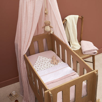 Meyco Hoeslaken Jersey 2St 60X120 Soft Pink koop je bij Babywinkel