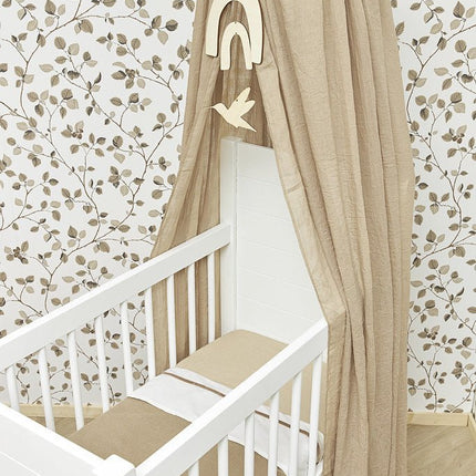 Meyco Hoeslaken Jersey 2St 70X140/150 Sand koop je bij Babywinkel