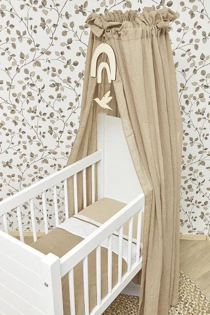 Meyco Hoeslaken Jersey 2St 70X140/150 Sand koop je bij Babywinkel