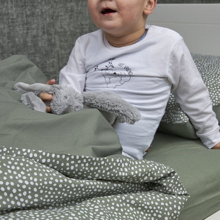 Meyco Hoeslaken Jersey 70X140/150 Forest Green koop je bij Babywinkel