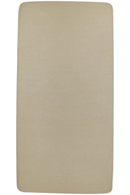 Meyco Hoeslaken Jersey Boxmatras 75X95cm Taupe koop je bij Babywinkel