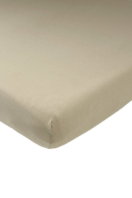 Meyco Hoeslaken Jersey Boxmatras 75X95cm Taupe koop je bij Babywinkel