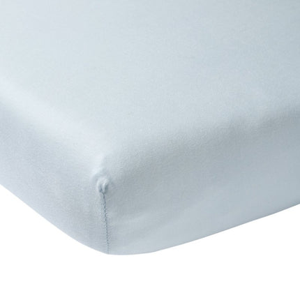 Meyco Hoeslaken Jersey Lichtblauw 70x140/150 cm koop je bij Babywinkel