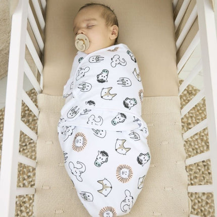 Meyco Inbakerdoek Animal Multicolour 0 - 3 Mnd koop je bij Babywinkel