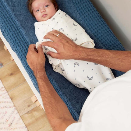 Meyco Inbakerdoek Moon Indigo koop je bij Babywinkel