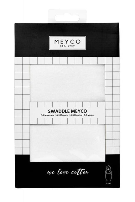 Meyco Inbakerdoek Uni Wit koop je bij Babywinkel