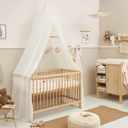 Meyco Klamboe Baby Plume Offwhite koop je bij Babywinkel