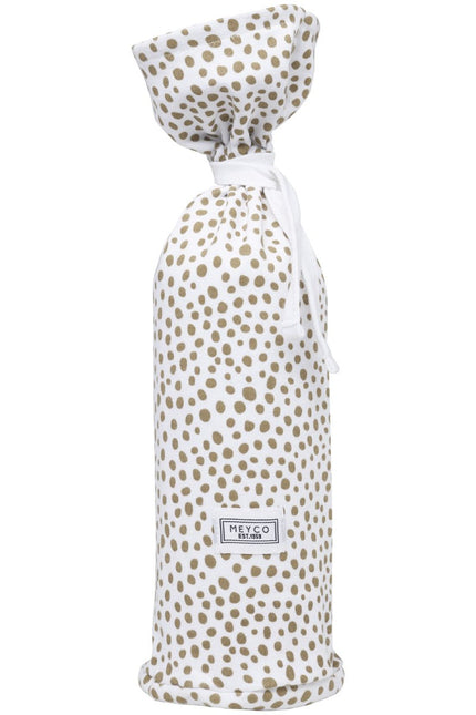 Meyco Kruikenzak Cheetah Taupe koop je bij Babywinkel