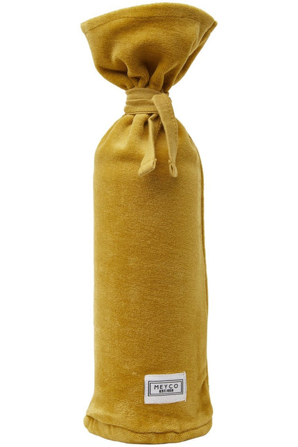 Meyco Kruikenzak Velvet Honey Gold koop je bij Babywinkel