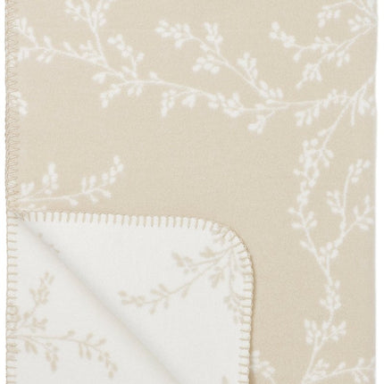 Meyco Ledikantdeken Branches Sand 100X150cm koop je bij Babywinkel