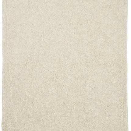 Meyco Ledikantdeken Knots Teddy Soft Sand 100X150cm koop je bij Babywinkel