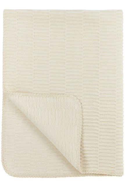 Meyco Ledikantdeken Rib Natural Gots koop je bij Babywinkel