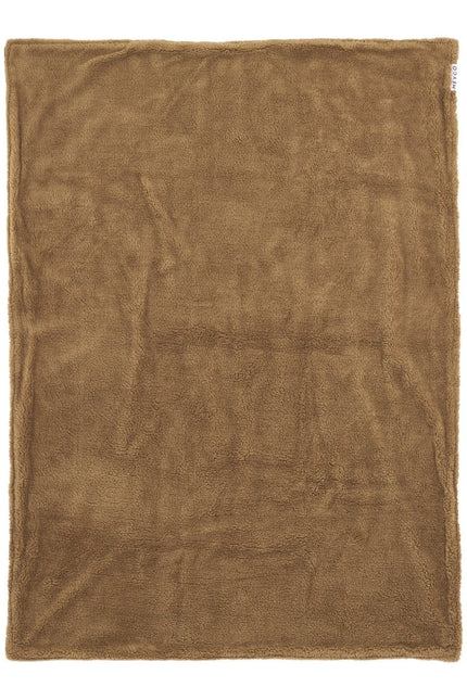 Meyco Ledikantdeken Teddy Mini Knots Toffee koop je bij Babywinkel