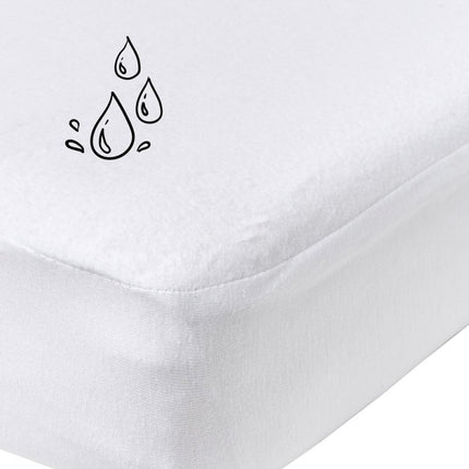 Meyco Molton Hoeslaken Waterdicht 70x150cm koop je bij Babywinkel
