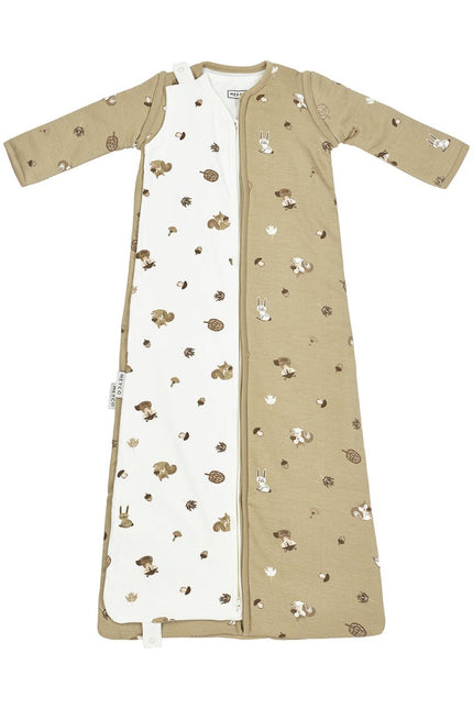 Meyco Slaapzak Baby 4 Seizoenen Sand Forest Animals koop je bij Babywinkel