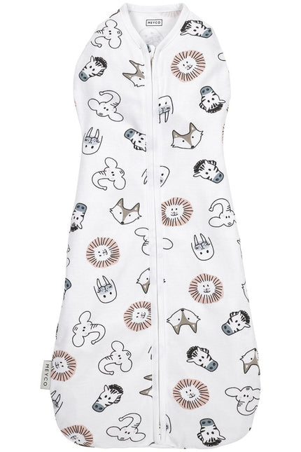 Meyco Slaapzak Baby Animal Zomer 70cm koop je bij Babywinkel