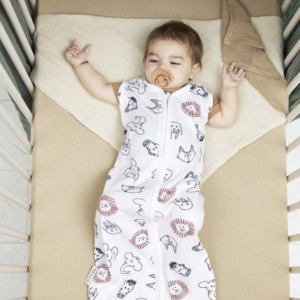 Meyco Slaapzak Baby Animal Zomer 70cm koop je bij Babywinkel