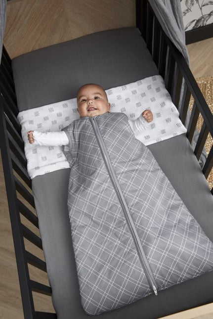 Meyco Slaapzak Baby Double Diamond Grey koop je bij Babywinkel