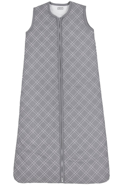 Meyco Slaapzak Baby Double Diamond Grey koop je bij Babywinkel
