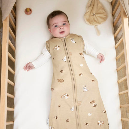 Meyco Slaapzak Baby Forest Animals Sand koop je bij Babywinkel