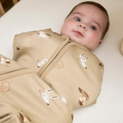 Meyco Slaapzak Baby Forest Animals Sand koop je bij Babywinkel