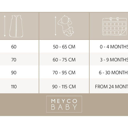 Meyco Slaapzak Baby Offwhite koop je bij Babywinkel