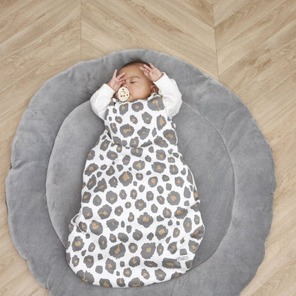 Meyco Slaapzak Baby Zomer Rond Panter Neutral koop je bij Babywinkel