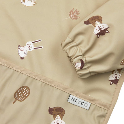 Meyco Slabbetje Forest Animals Sand koop je bij Babywinkel