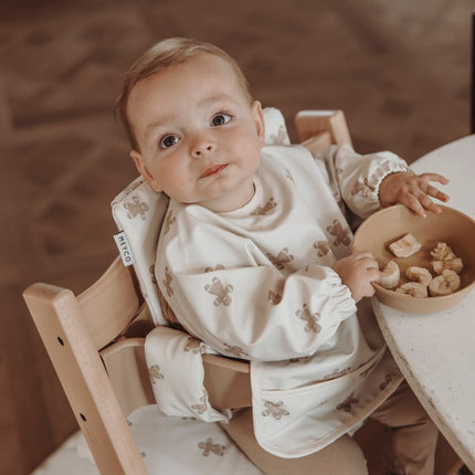 Meyco Slabbetje Gingerbread Soft Sand koop je bij Babywinkel