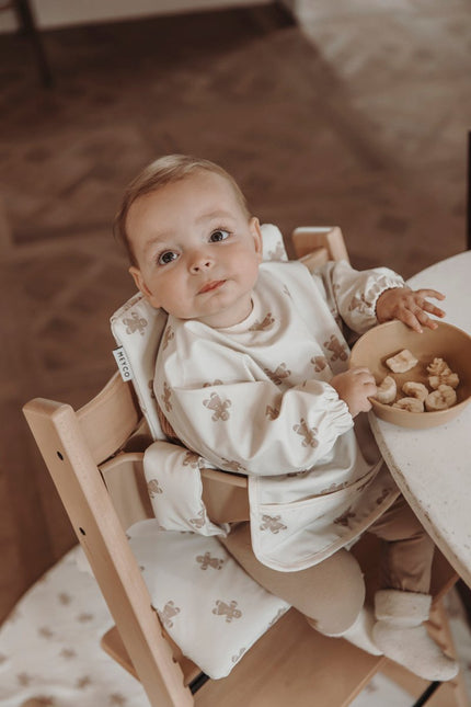 Meyco Slabbetje Gingerbread Soft Sand koop je bij Babywinkel
