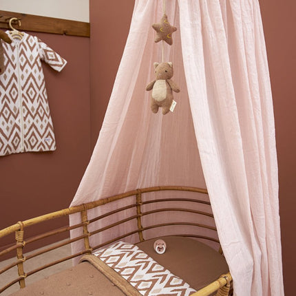 Meyco Sluier Ledikant Soft Pink koop je bij Babywinkel