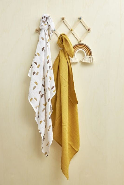 Meyco Wasbare Luier Shapes Honey Gold 3st koop je bij Babywinkel