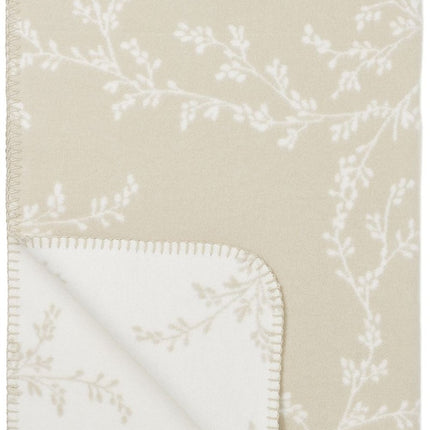 Meyco Wiegdeken Branches Sand 75X100cm koop je bij Babywinkel