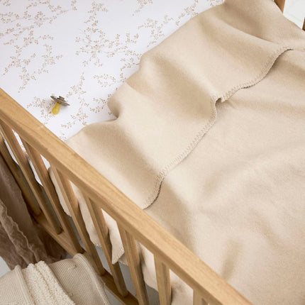 Meyco Wiegdeken Geweven Sand 75X100cm koop je bij Babywinkel