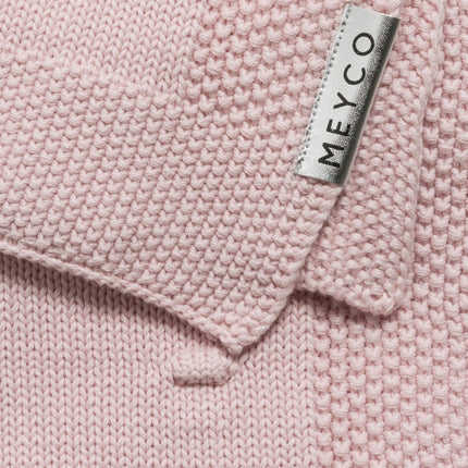 Meyco Wiegdeken Knots Roze koop je bij Babywinkel