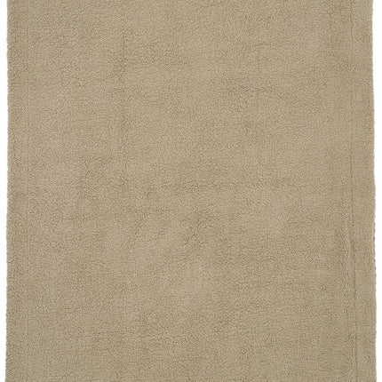 Meyco Wiegdeken Wafel Teddy Taupe 75X100cm koop je bij Babywinkel