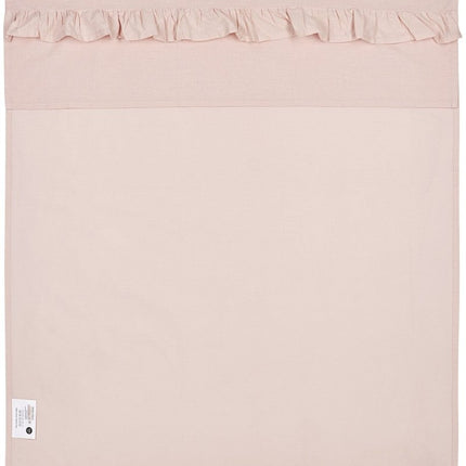 Meyco Wieglaken Ruffle Soft Pink koop je bij Babywinkel