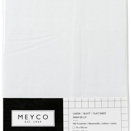Meyco Wieglaken Wit koop je bij Babywinkel