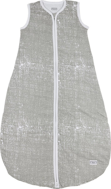 Meyco Winterslaapzak Rond Fine Lines Grijs 98 koop je bij Babywinkel