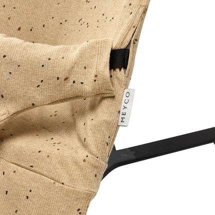 Meyco Wipstoel Hoes Rib Mini Toffee Melange koop je bij Babywinkel