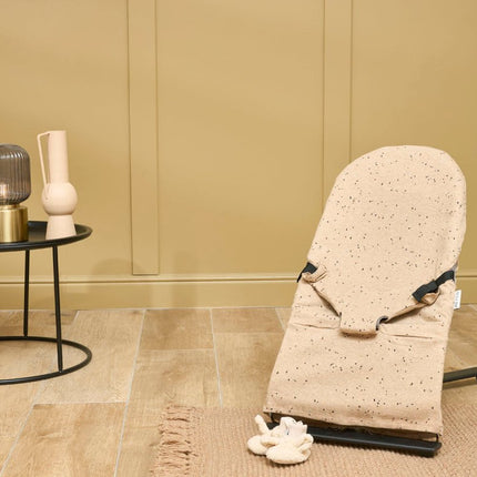 Meyco Wipstoel Hoes Rib Mini Toffee Melange koop je bij Babywinkel