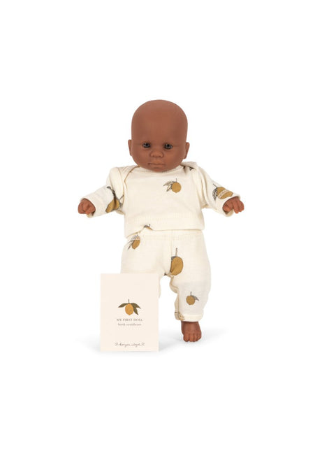 Mijn Eerste Pop Lemon Aop koop je bij Babywinkel