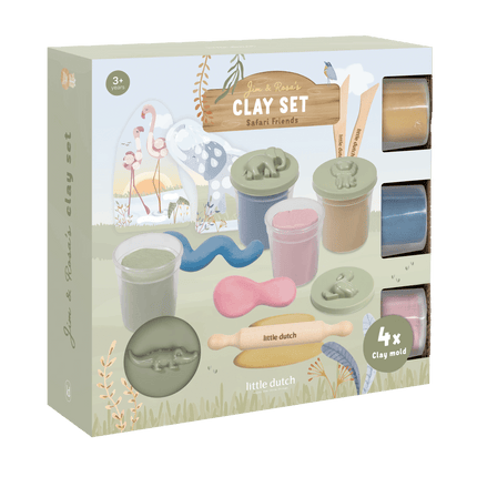 Little Dutch Klei Safari Friends
