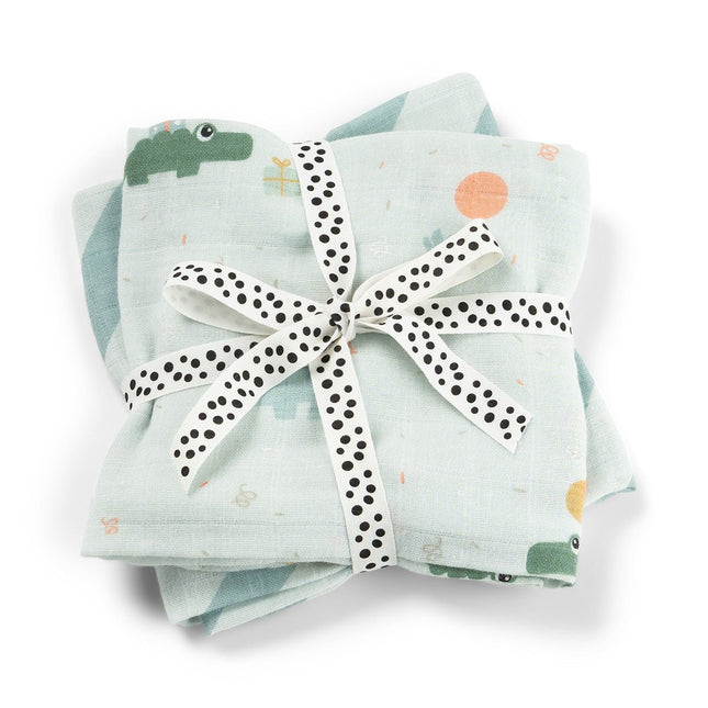 Monddoekjes 2 - pack Celebration Blue koop je bij Babywinkel