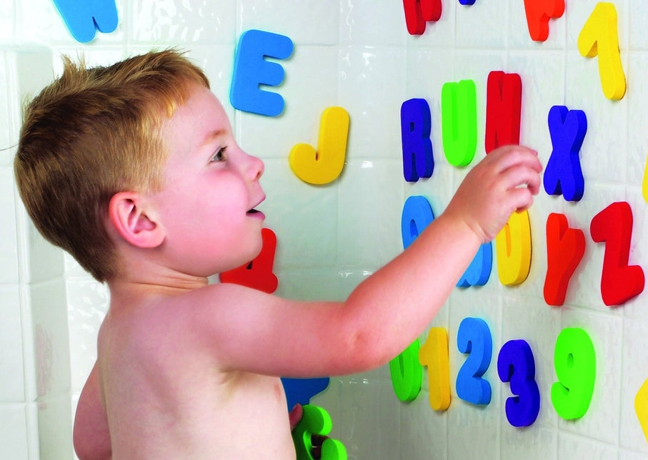 Munchkin Badspeelgoed Letters en Nummers koop je bij Babywinkel