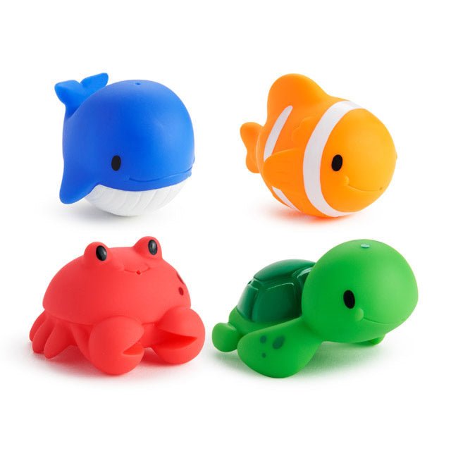 Munchkin Badspeelgoed Ocean Sea Spuitende Dieren 4St koop je bij Babywinkel
